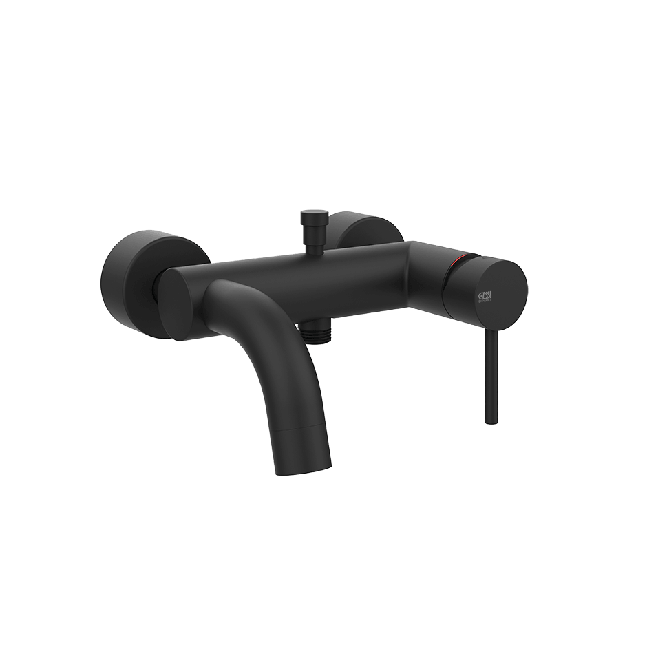 Gessi Bath Mixer 18613 in Matte Black