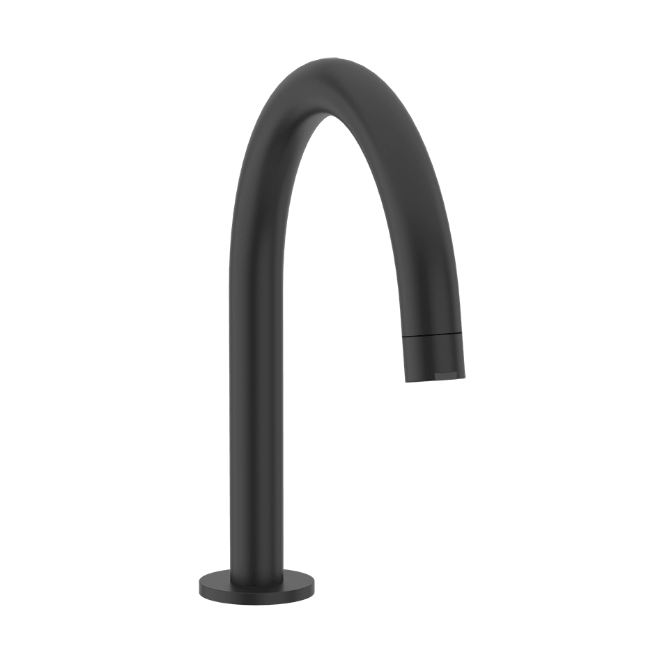 Gessi Basin Spout 18621 in Matte Black