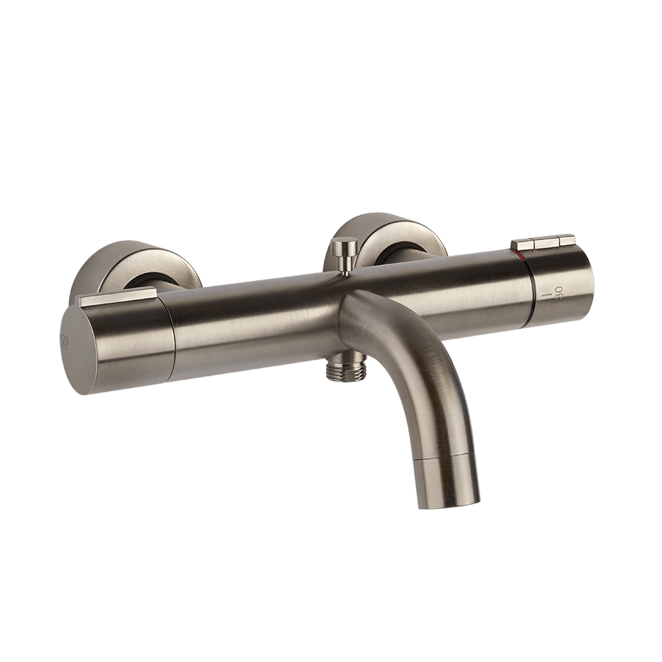 Gessi Bath Mixer 18711 in Finox Brushed Nickel