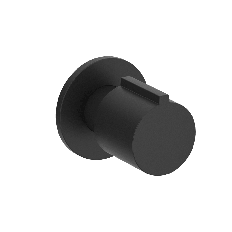 Gessi Stop Valve 18763 in Matte Black