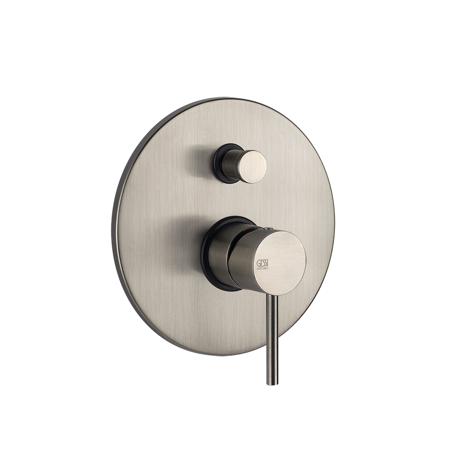 Gessi Shower Mixer 18780 in Finox Brushed Nickel