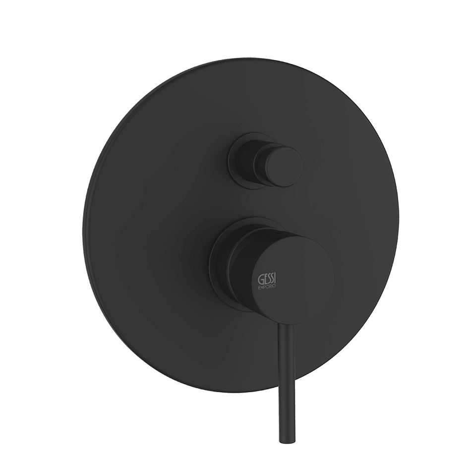 Gessi Shower Mixer 18780 in Matte Black