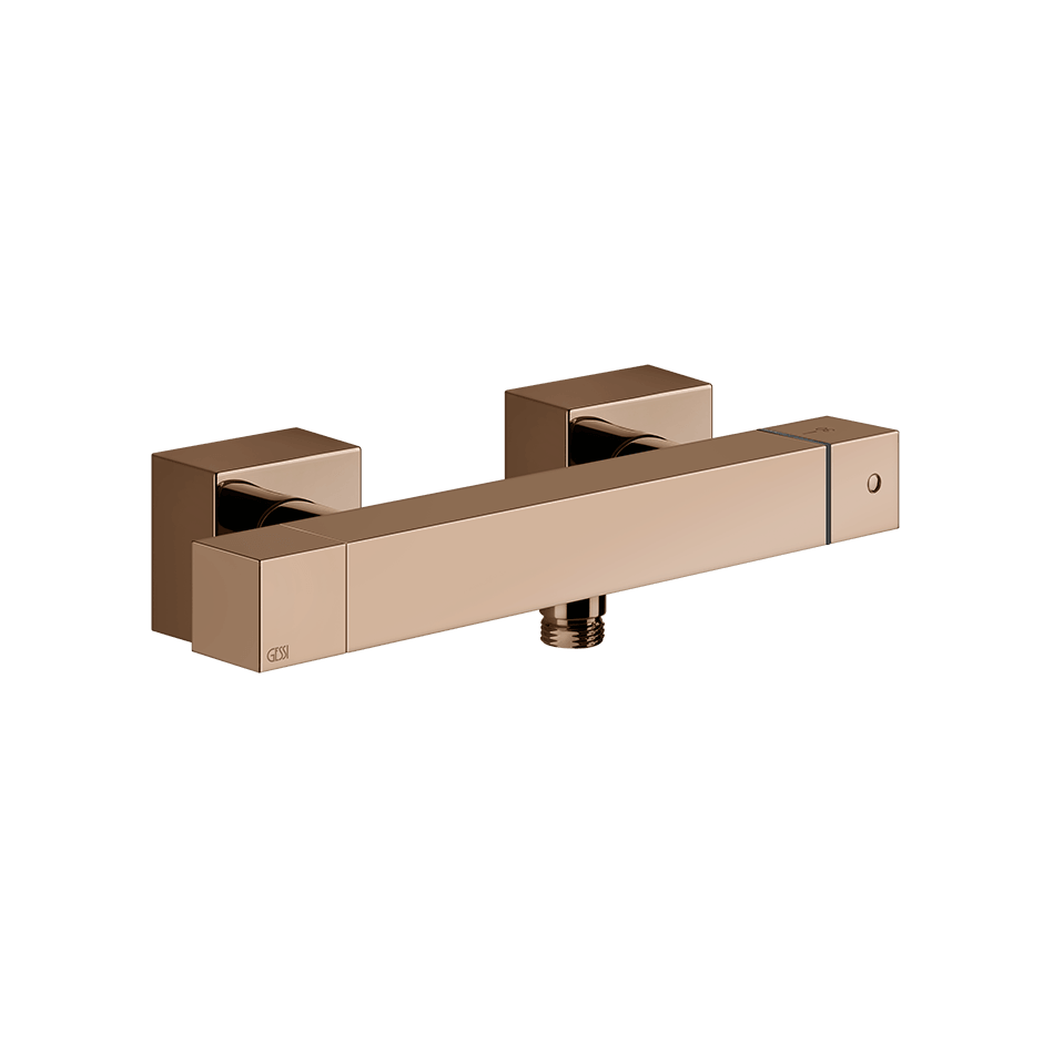 Gessi Shower Mixer 19431 in Copper Pvd