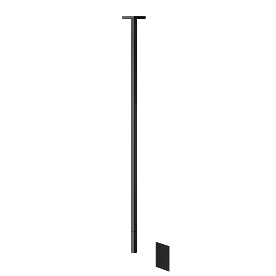 Gessi Electronic Mixer 20024 in Black Metal Pvd
