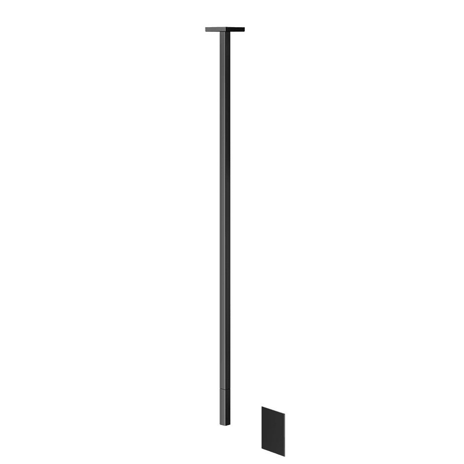 Gessi Electronic Mixer 20026 in Black Metal Pvd