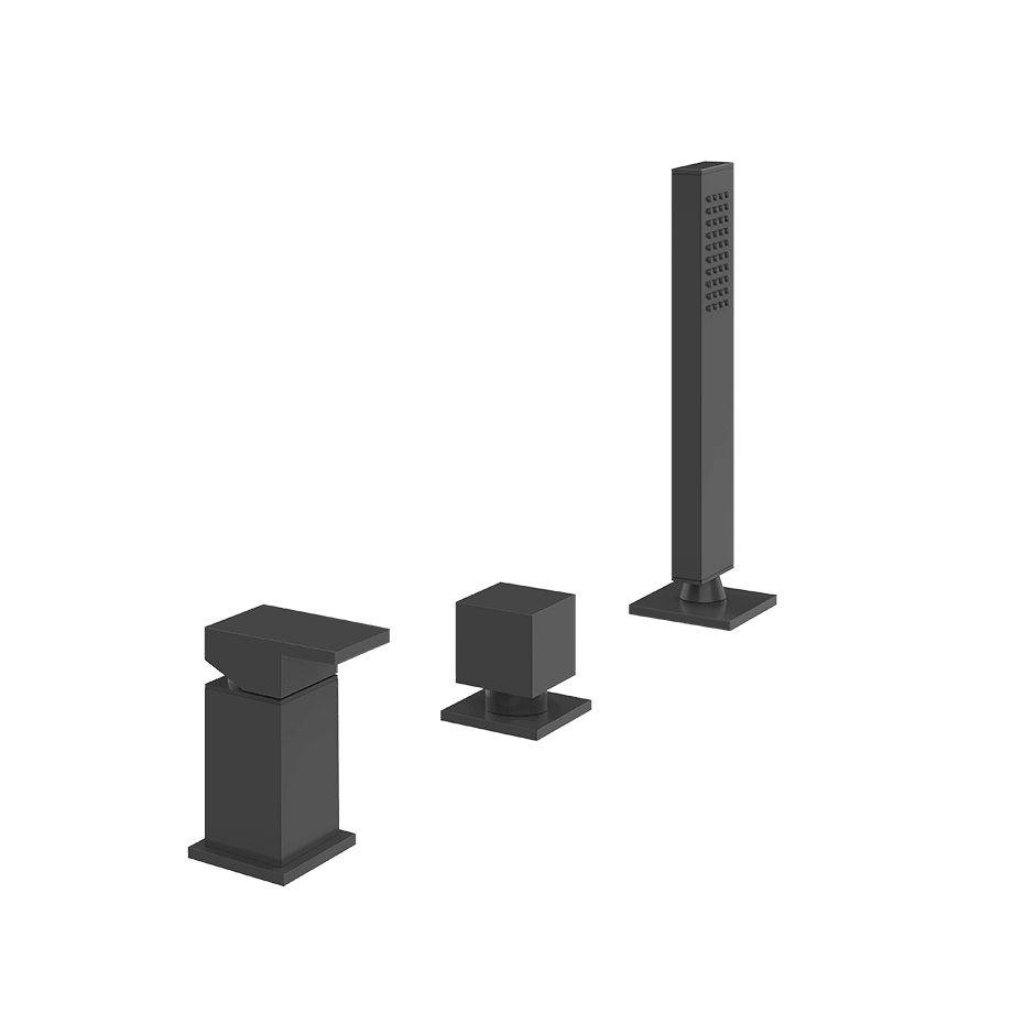 Gessi Bath Mixer 20043 in Matte Black