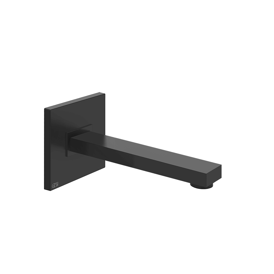 Gessi Basin Spout 20114 in Matte Black
