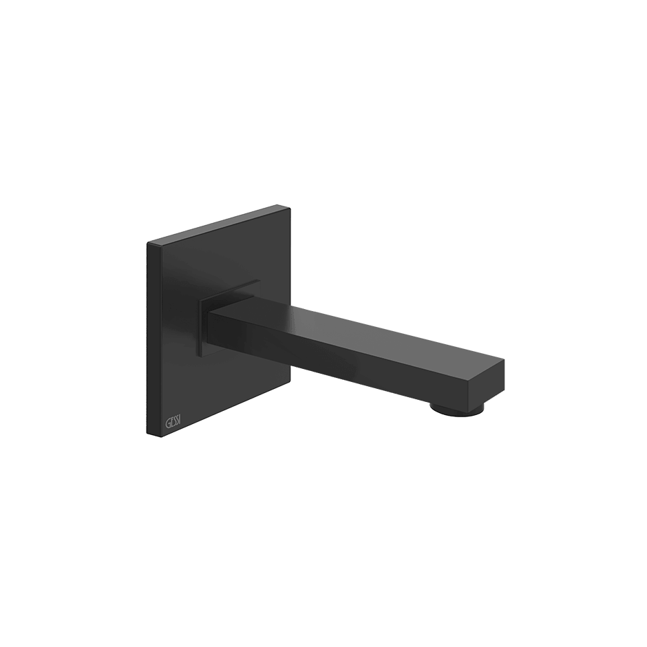 Gessi Basin Spout 20118 in Matte Black