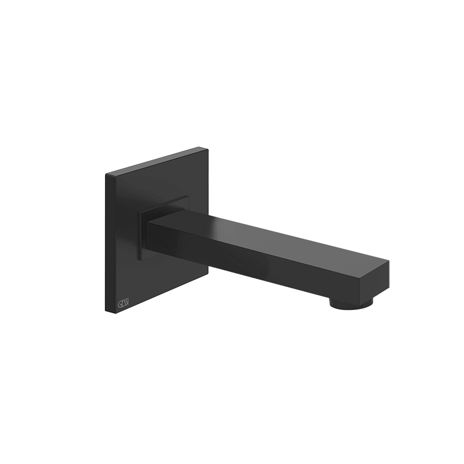 Gessi Bath Spout 20120 in Matte Black