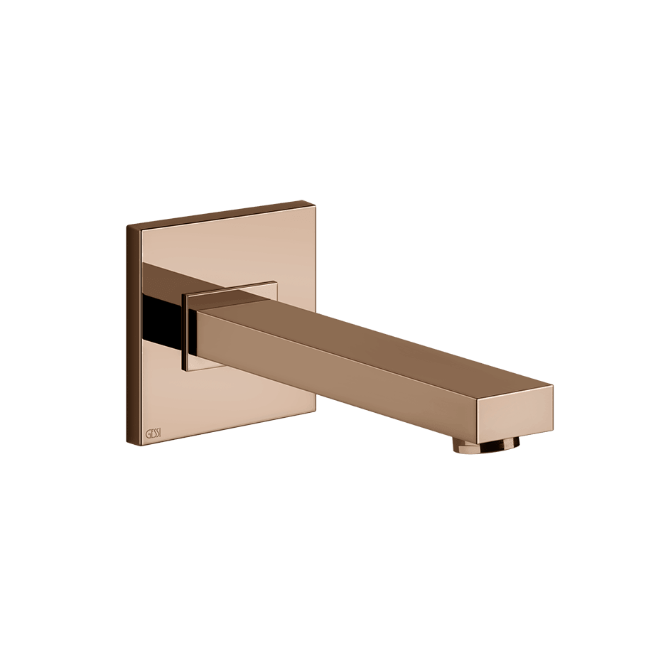 Gessi Bath Spout 20121 in Copper Pvd