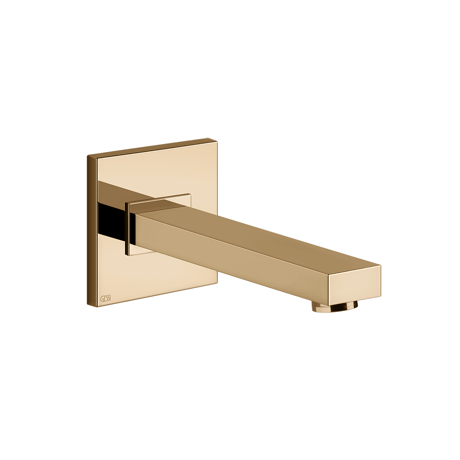 Gessi Bath Spout 20121 in Warm Bronze Pvd