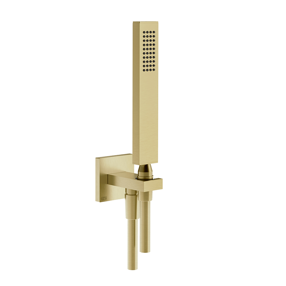 Gessi Shower Set 20123 in Brass Brushed Pvd
