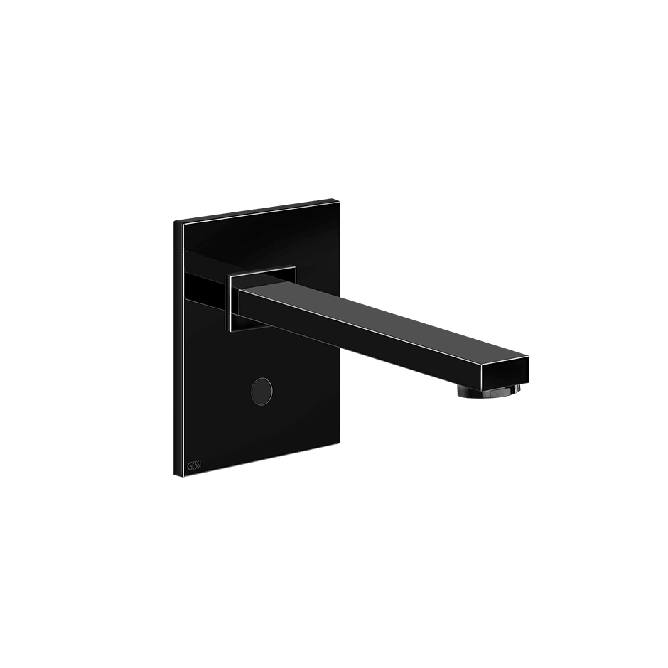 Gessi Electronic Mixer 20130 in Black Metal Pvd