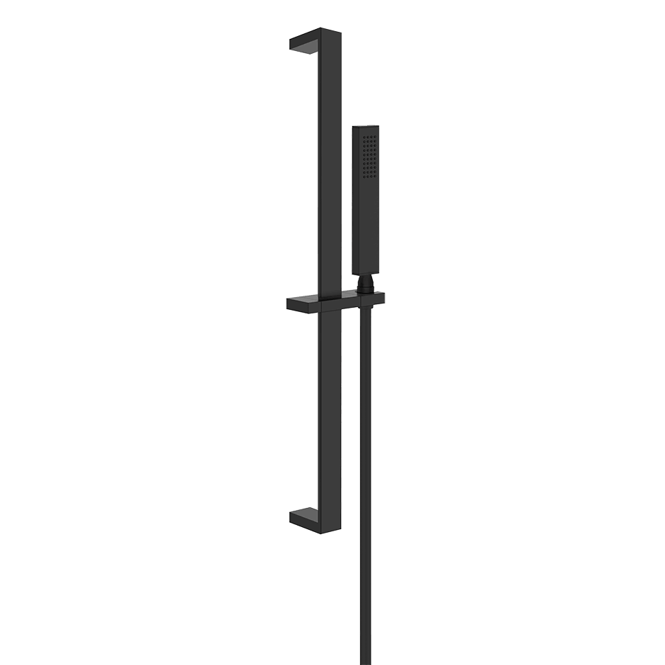 Gessi Sliding Rail 20145 in Matte Black