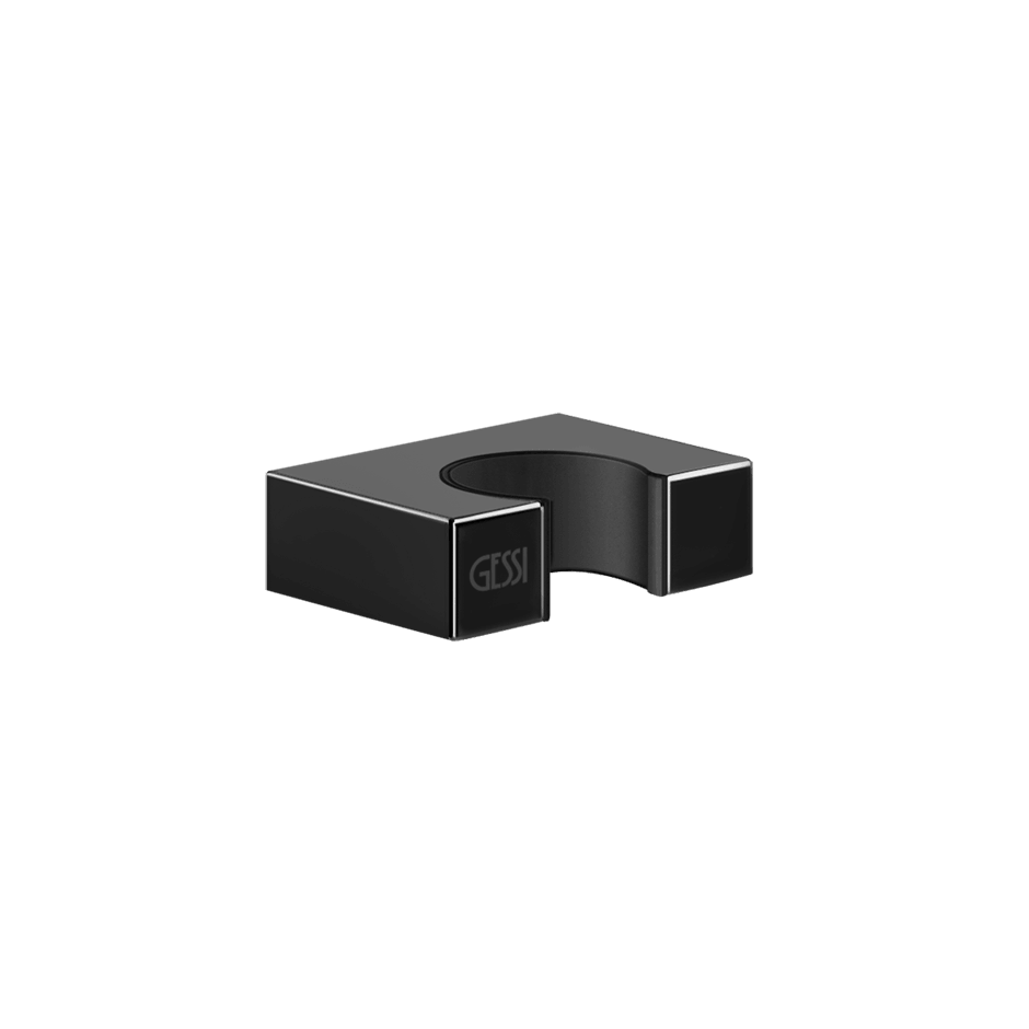Gessi Handshower Hook 20157 in Black Metal Pvd