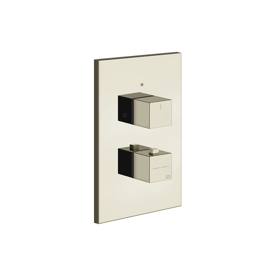 Gessi Shower Mixer 20182 in Nickel Pvd
