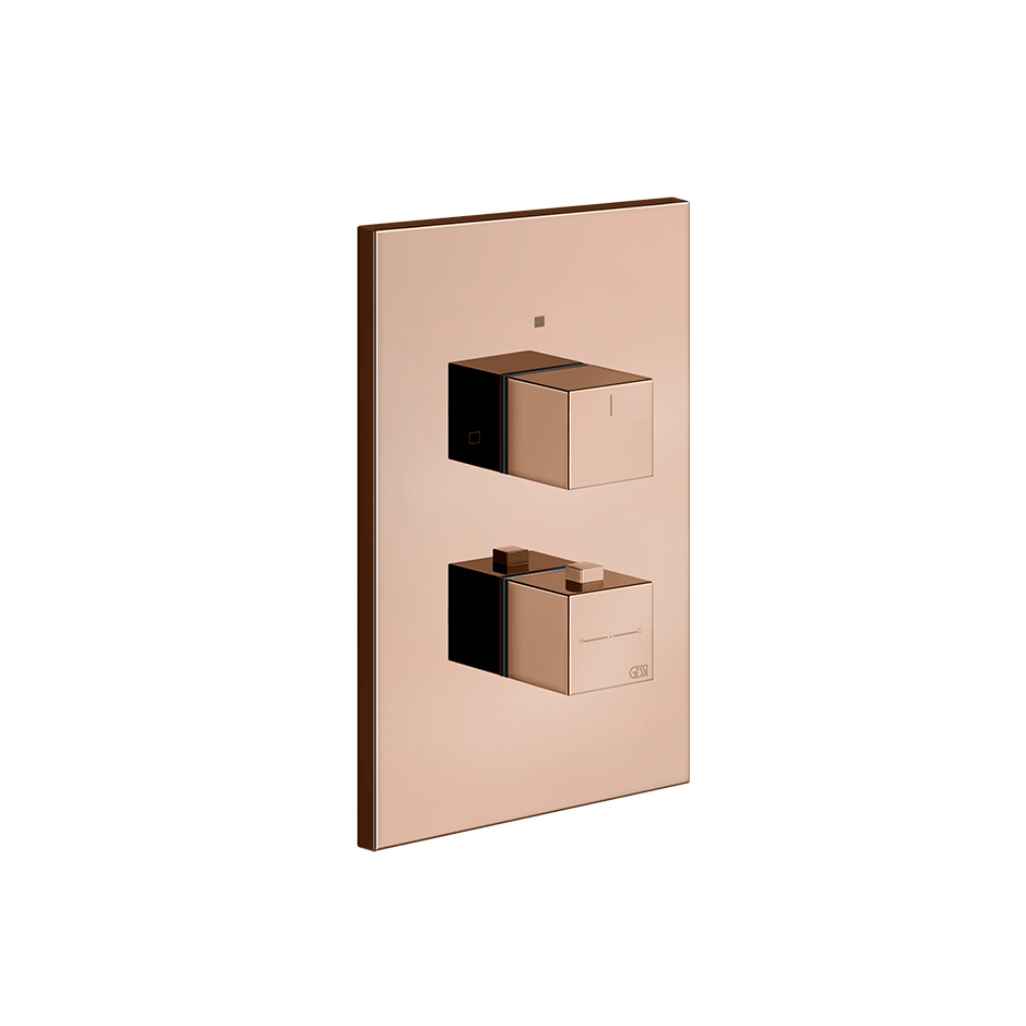 Gessi Shower Mixer 20190 in Copper Pvd