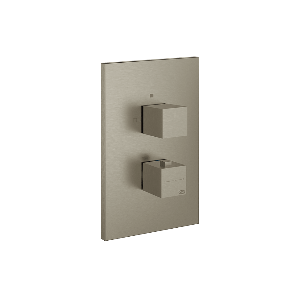 Gessi Shower Mixer 20190 in Finox Brushed Nickel