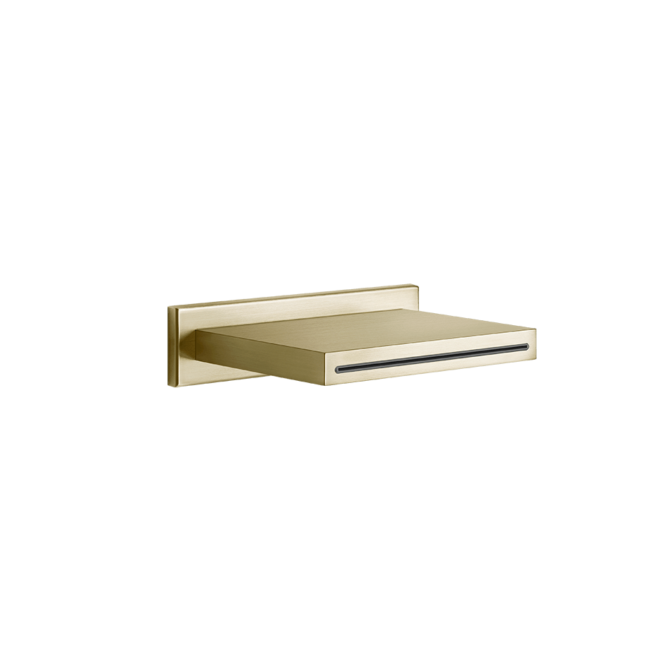 Gessi Shower Spout 20293 in Brass Brushed Pvd