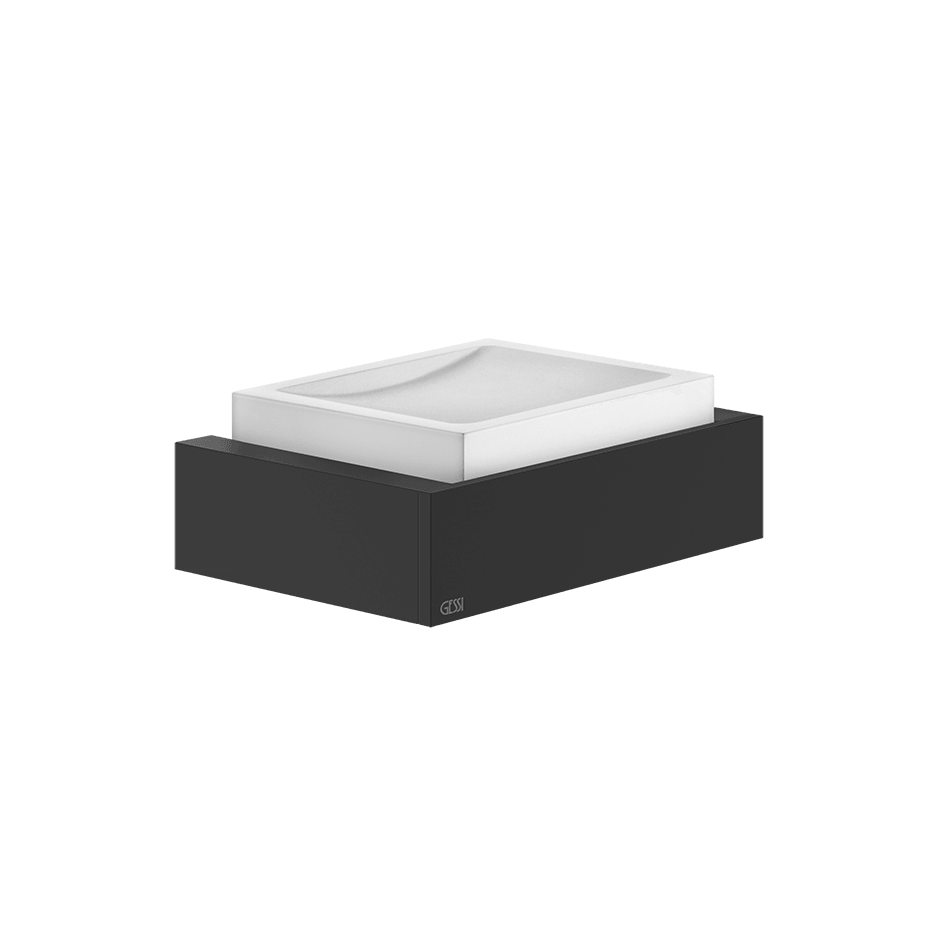 Gessi Soap Holder 20801 in Matte Black