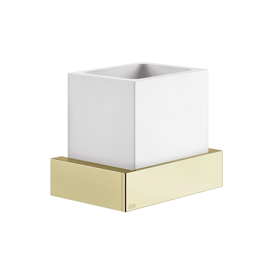 Gessi Tumbler Holder 20807 in Brass Pvd