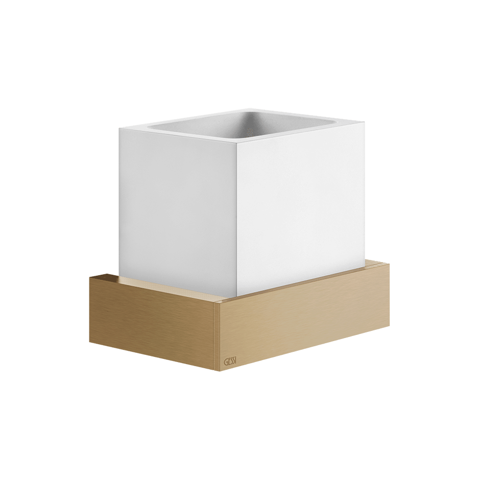 Gessi Tumbler Holder 20807 in Warm Bronze Br. Pvd