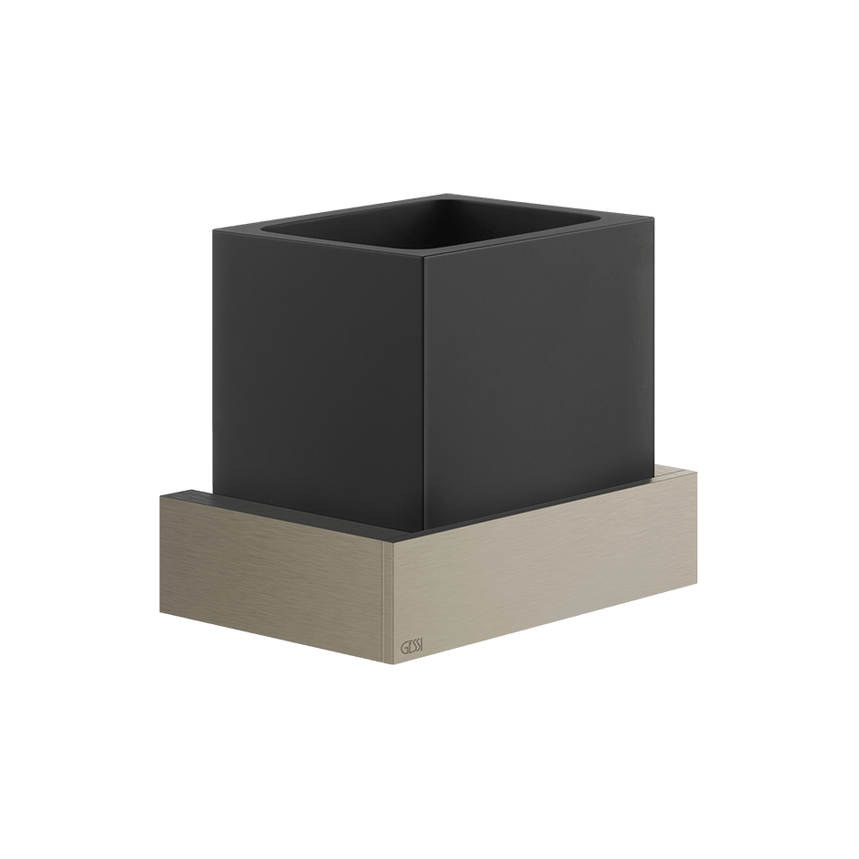 Gessi Tumbler Holder 20808 in Finox Brushed Nickel