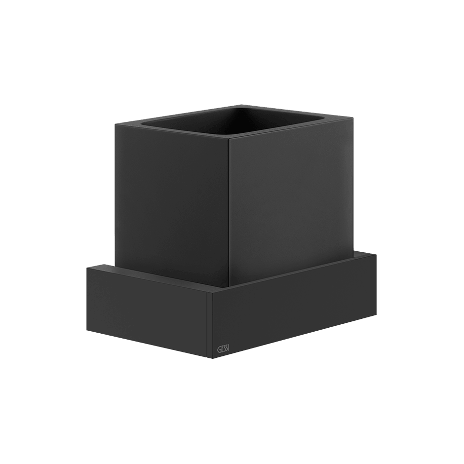 Gessi Tumbler Holder 20808 in Matte Black