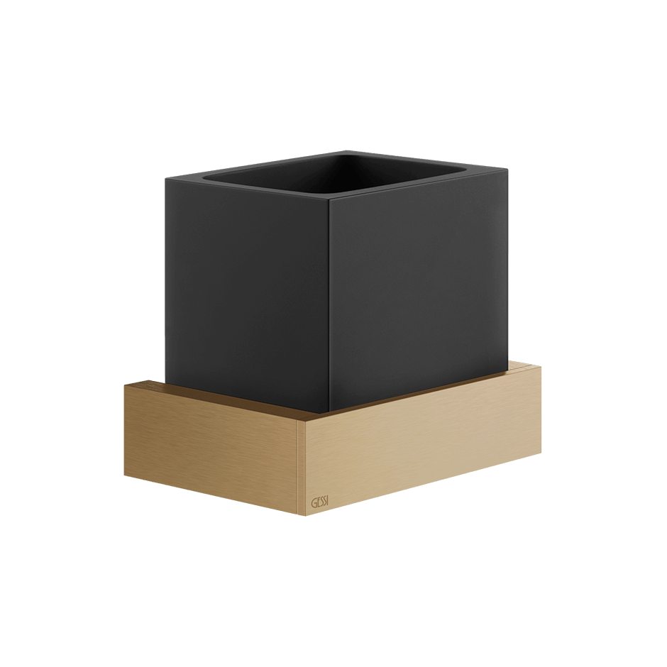 Gessi Tumbler Holder 20808 in Warm Bronze Br. Pvd