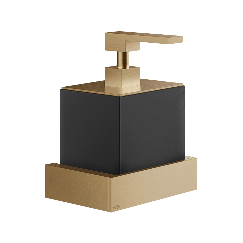 Gessi Soap Dispenser Holder 20814 in Warm Bronze Br. Pvd