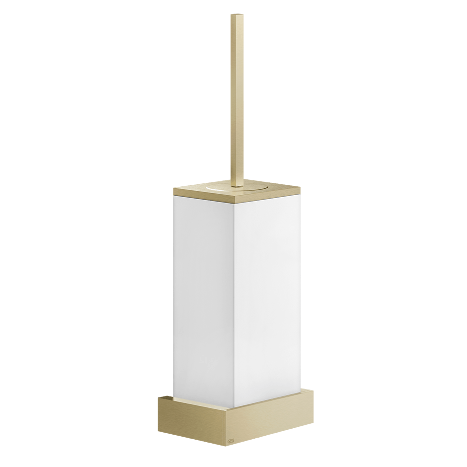 Gessi Brush Holder 20819 in Brass Brushed Pvd