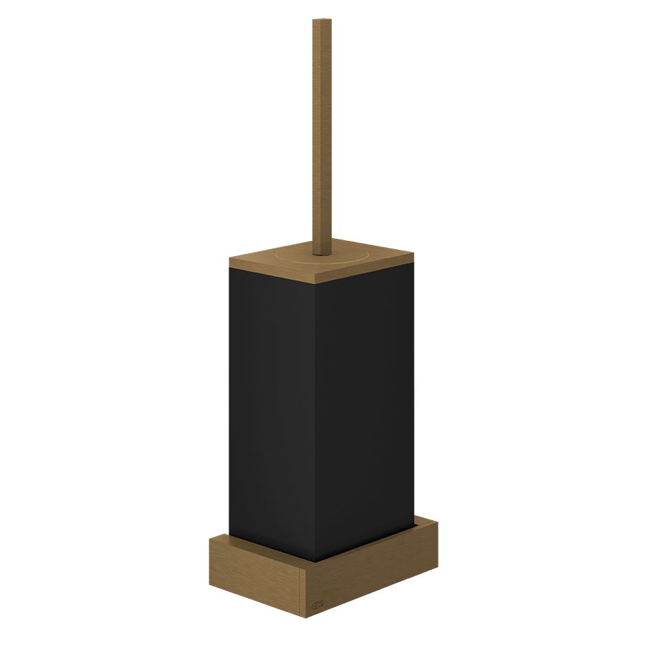 Gessi Brush Holder 20820 in Antique Brass