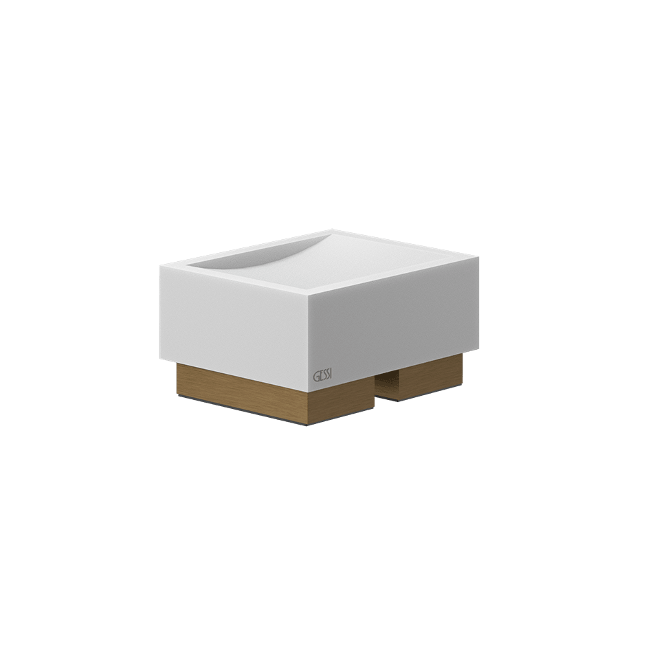 Gessi Soap Holder 20825 in Antique Brass