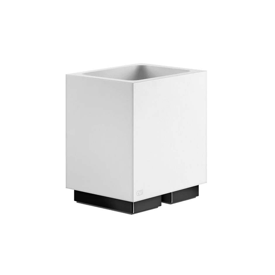 Gessi Tumbler Holder 20831 in Black Metal Pvd