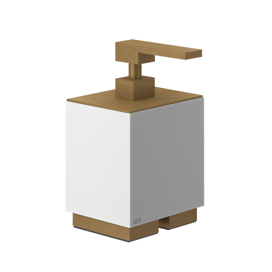 Gessi Soap Dispenser Holder 20837 in Antique Brass