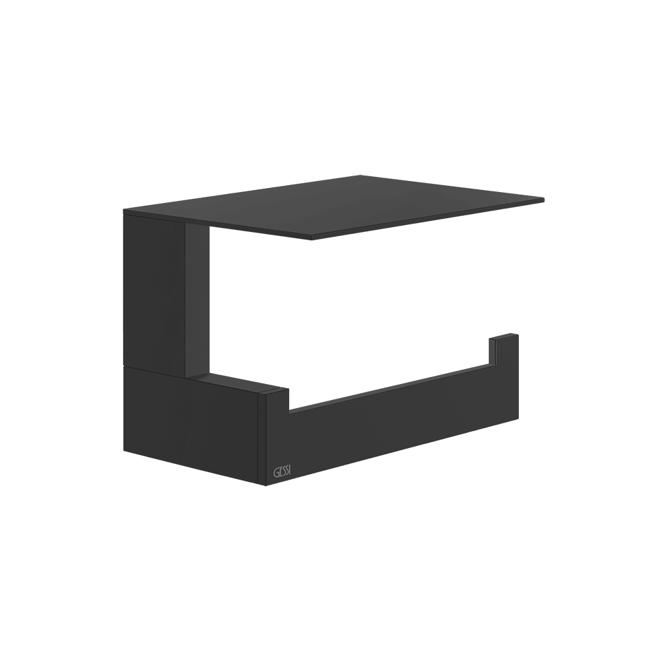 Gessi Paper Roll Holder 20849 in Matte Black