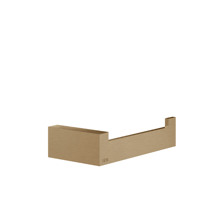 Gessi Paper Roll Holder 20855 in Warm Bronze Br. Pvd