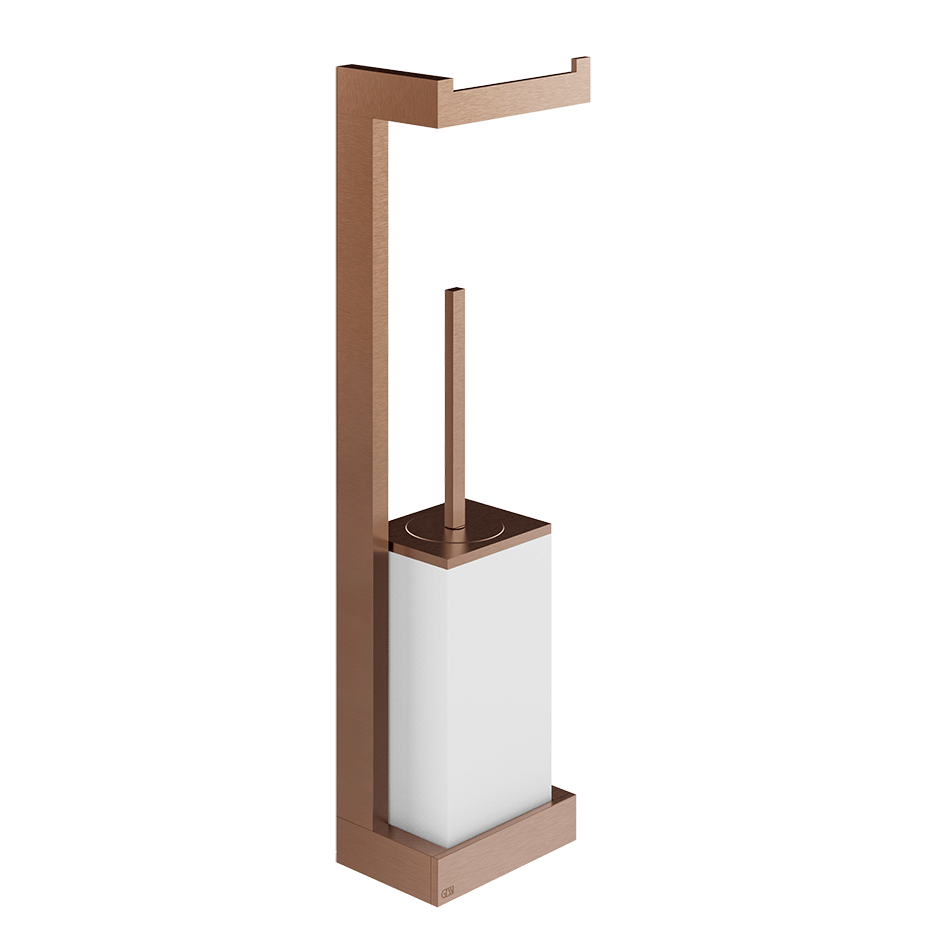 Gessi Brush Holder 20867 in Copper Brushed Pvd