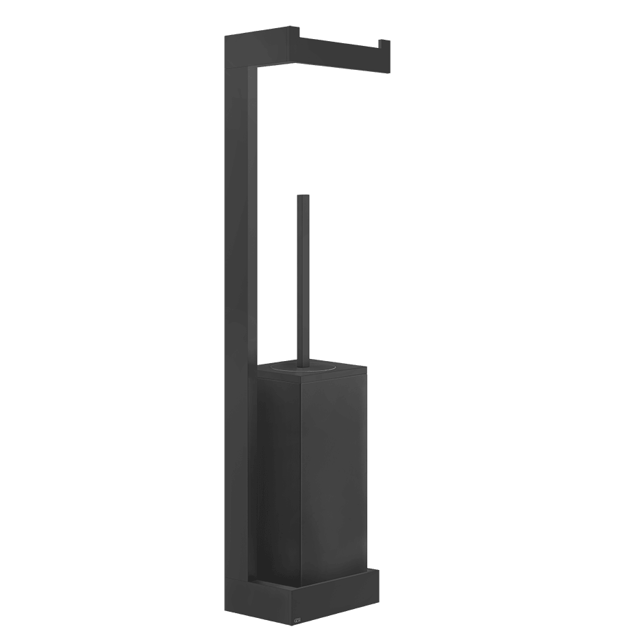 Gessi Brush Holder 20868 in Matte Black