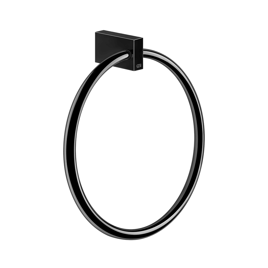 Gessi Towel Rail 20909 in Black Metal Pvd