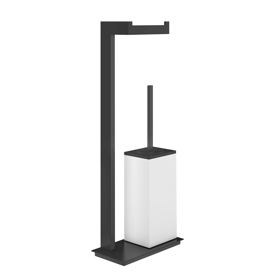 Gessi Brush Holder 20933 in Matte Black
