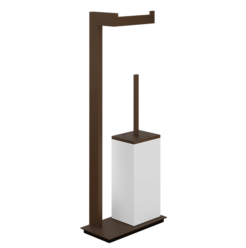 Gessi Brush Holder 20933 in Dark Bronze