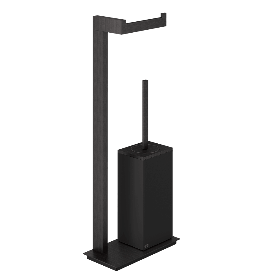 Gessi Brush Holder 20934 in Aged Bronze