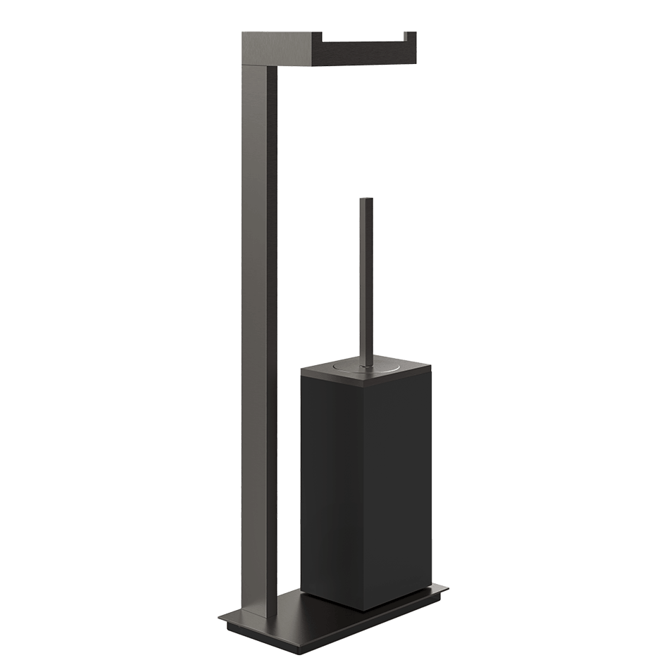 Gessi Brush Holder 20934 in Black Metal Br. Pvd
