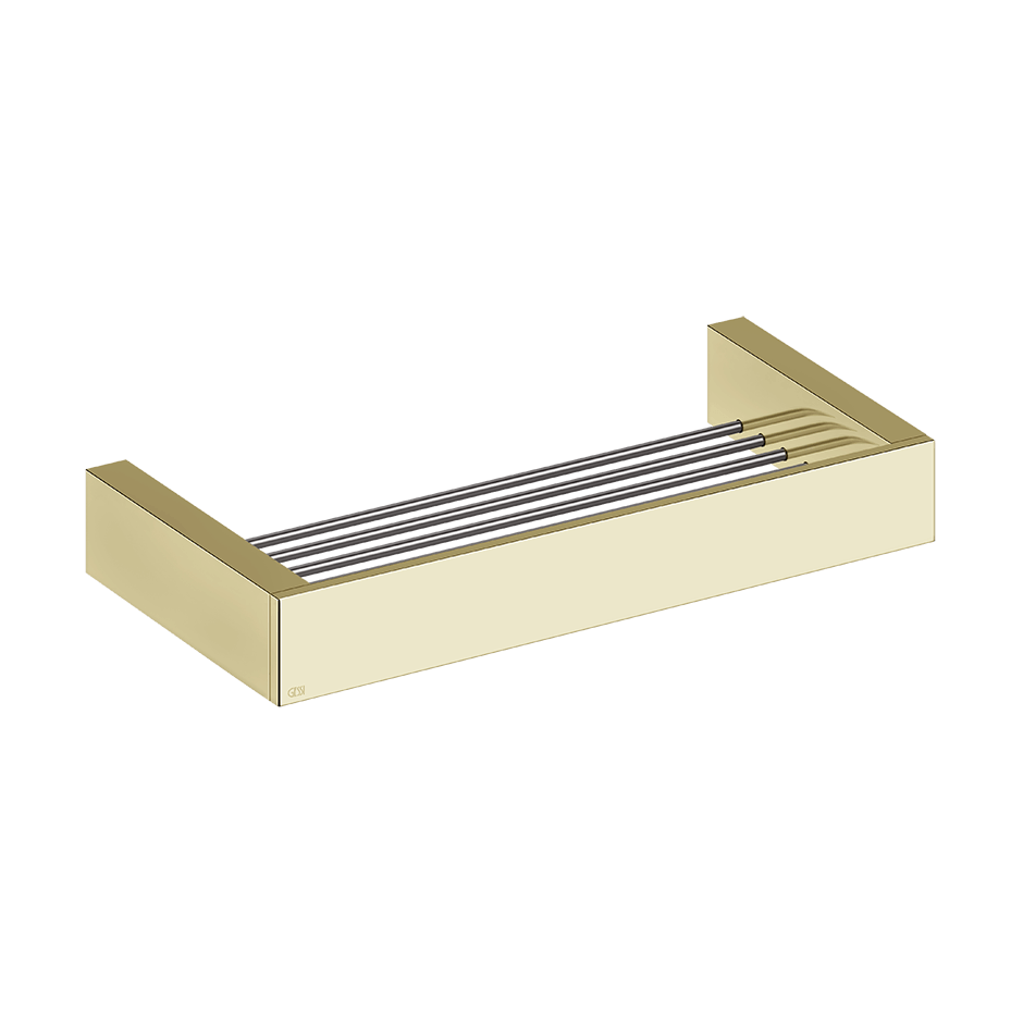 Gessi Shelf 20947 in Brass Pvd