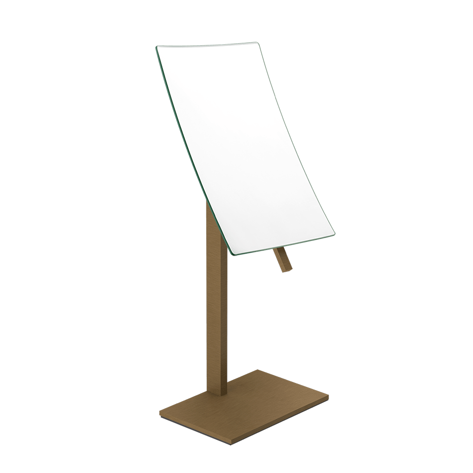Gessi Cosmetic Mirror 20988 in Antique Brass