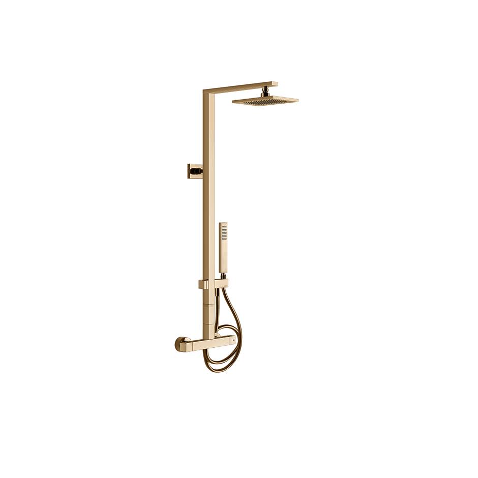 Gessi Shower Column 23447 in Warm Bronze Pvd