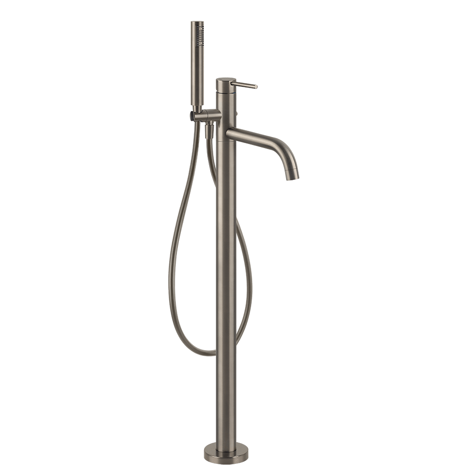 Gessi Bath Mixer 24943 in Finox Brushed Nickel