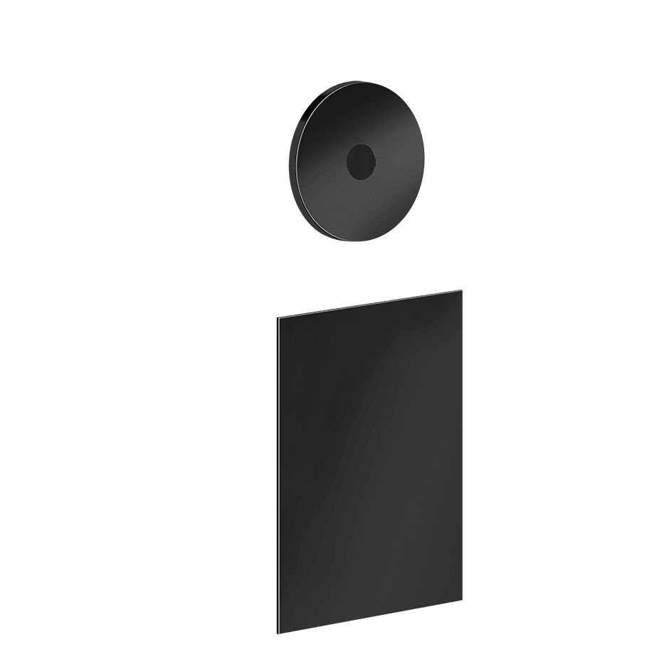 Gessi Electronic Mixer 30651 in Black Metal Pvd