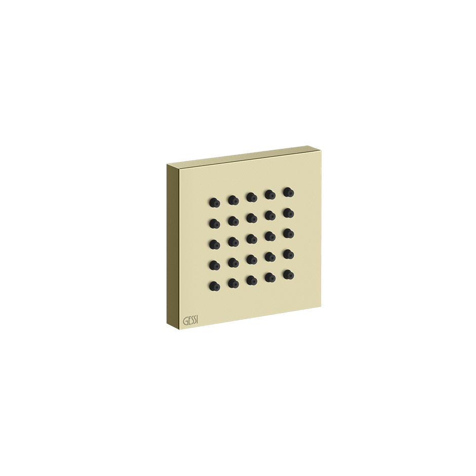 Gessi Body Jet 32973 in Brass Pvd